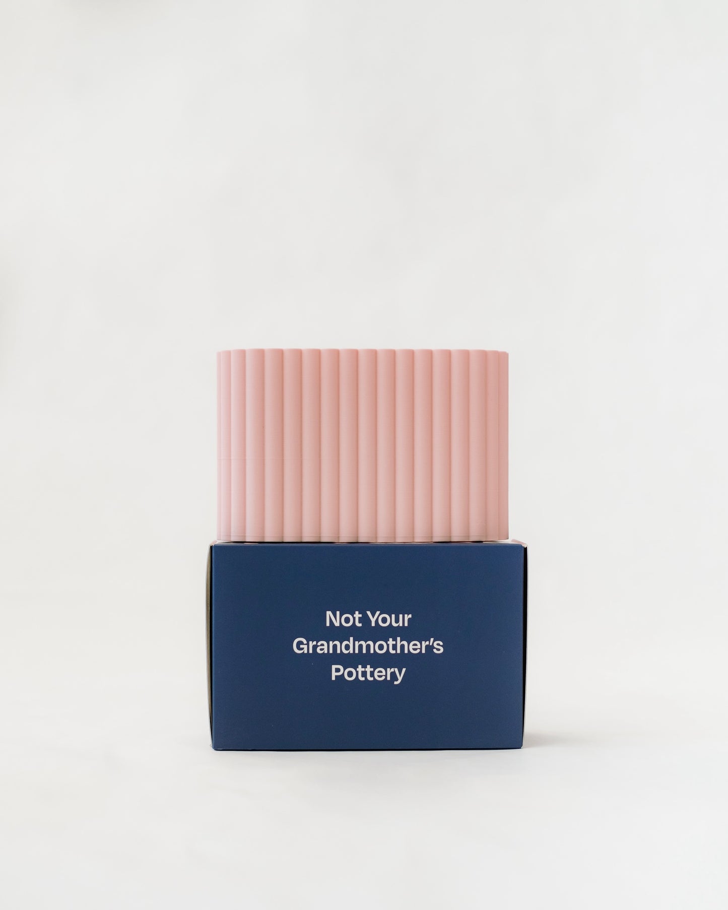 Scalloped Stationary Container