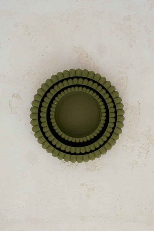 Scalloped Trinket Bowl Set