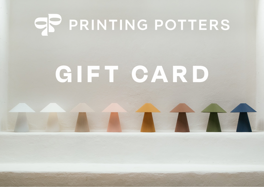 Printing Potters Gift Card