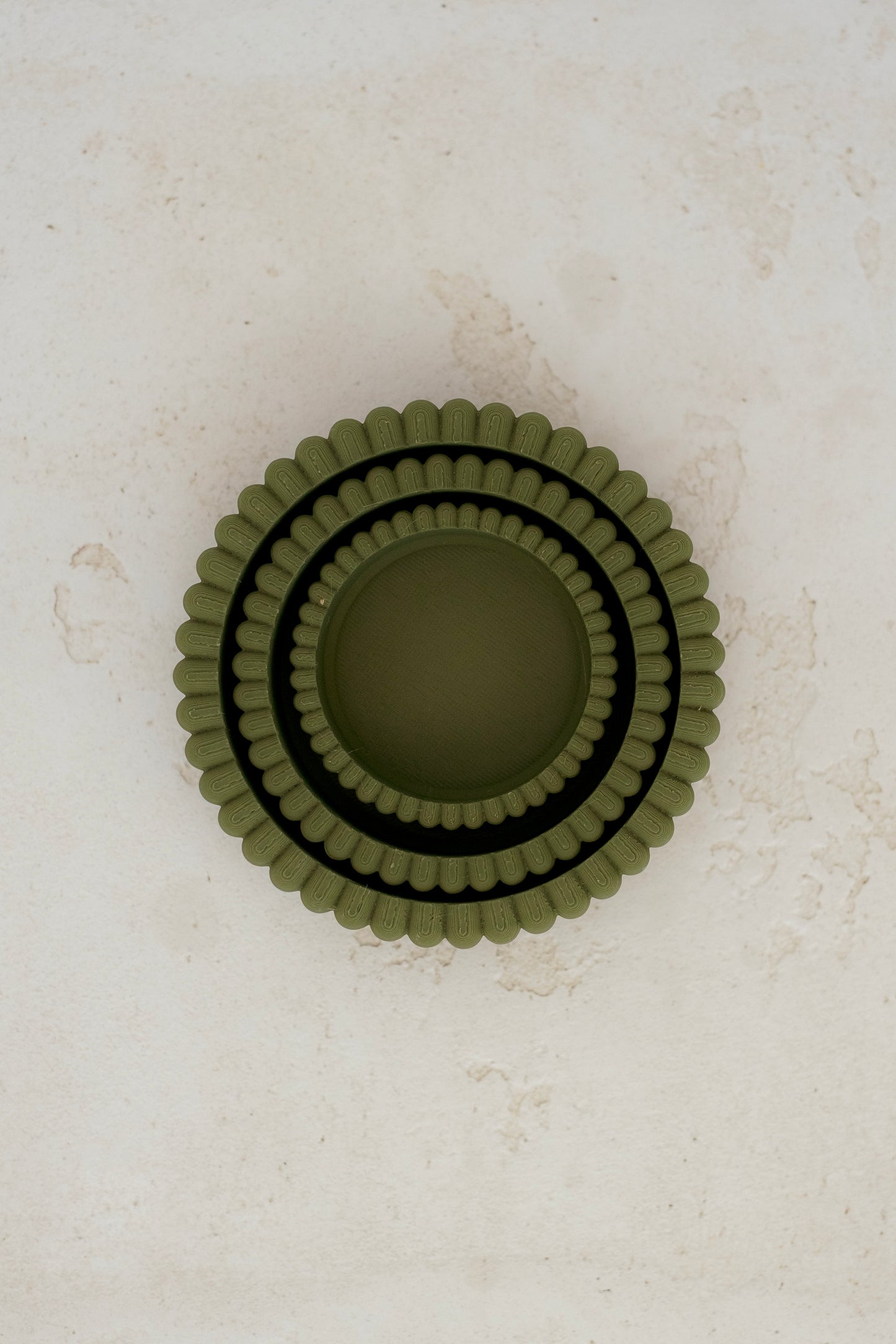 Scalloped Trinket Bowl Set