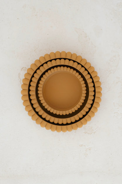 Scalloped Trinket Bowl Set